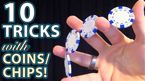 poker chips hand tricks
